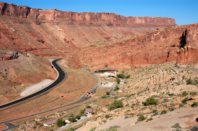 Entrance to Arches NP