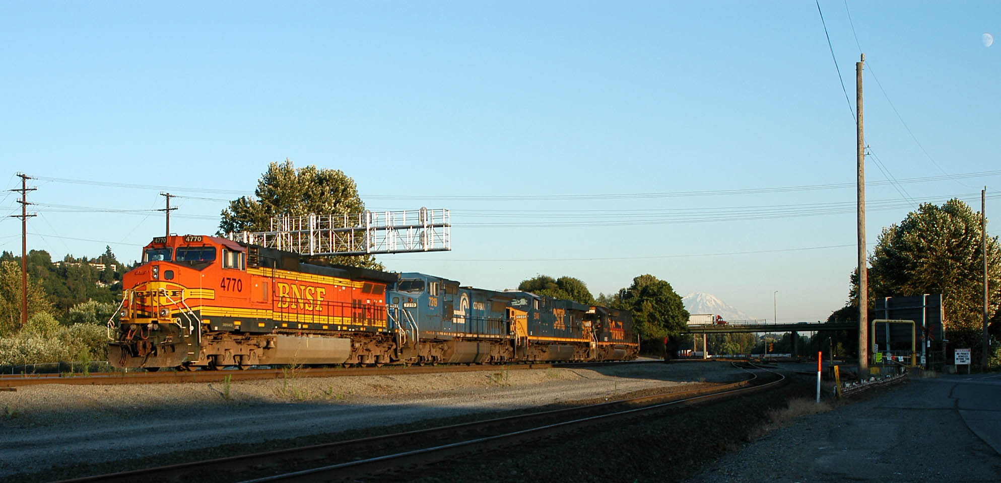 BNSF Rainier Moon