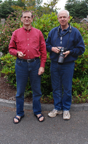 Field agents preparing for The Battle pose for the newsletter