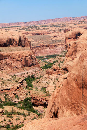 Abyss Canyon (foreground) and Negro Bill Canyon