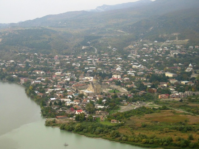 Mtskheta from Jvari Monastery