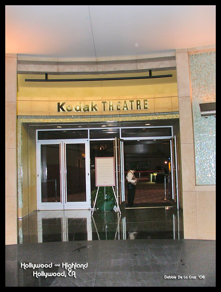 Kodake Theatre Entrance