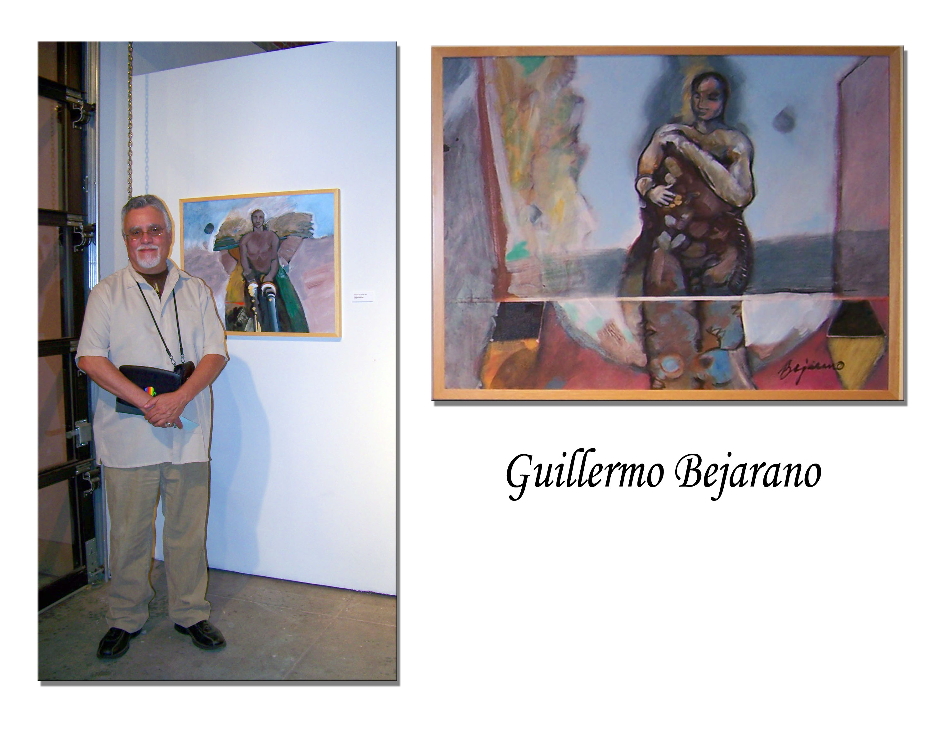 Guillermo and his painting