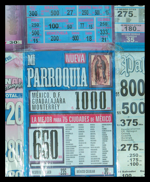 mi parraquia phone card