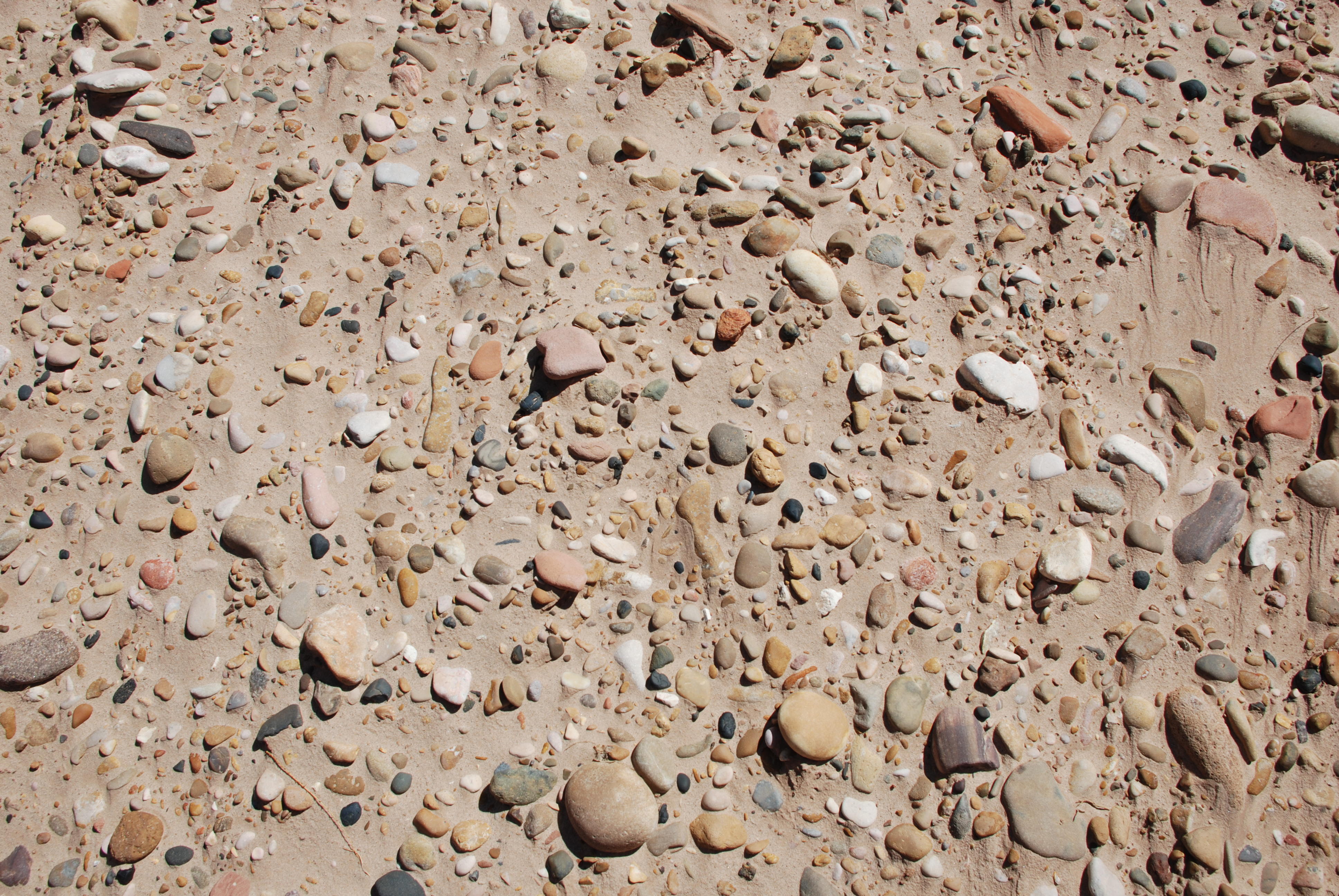 Colourful pebbles