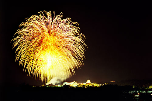 Istana Nurul Iman Firework show