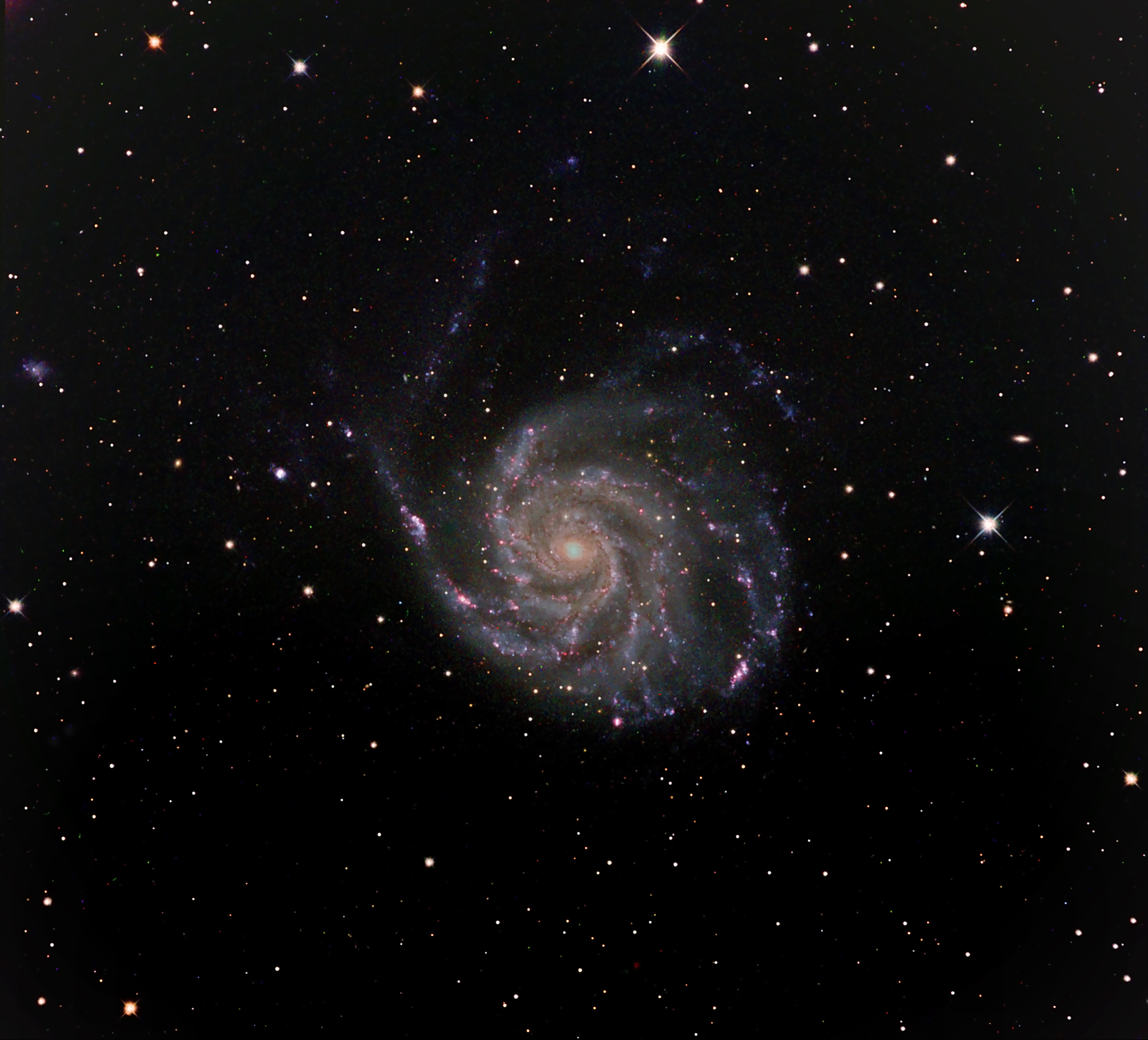 M 101 (NGC 5457), la Pinwheel Galaxy
