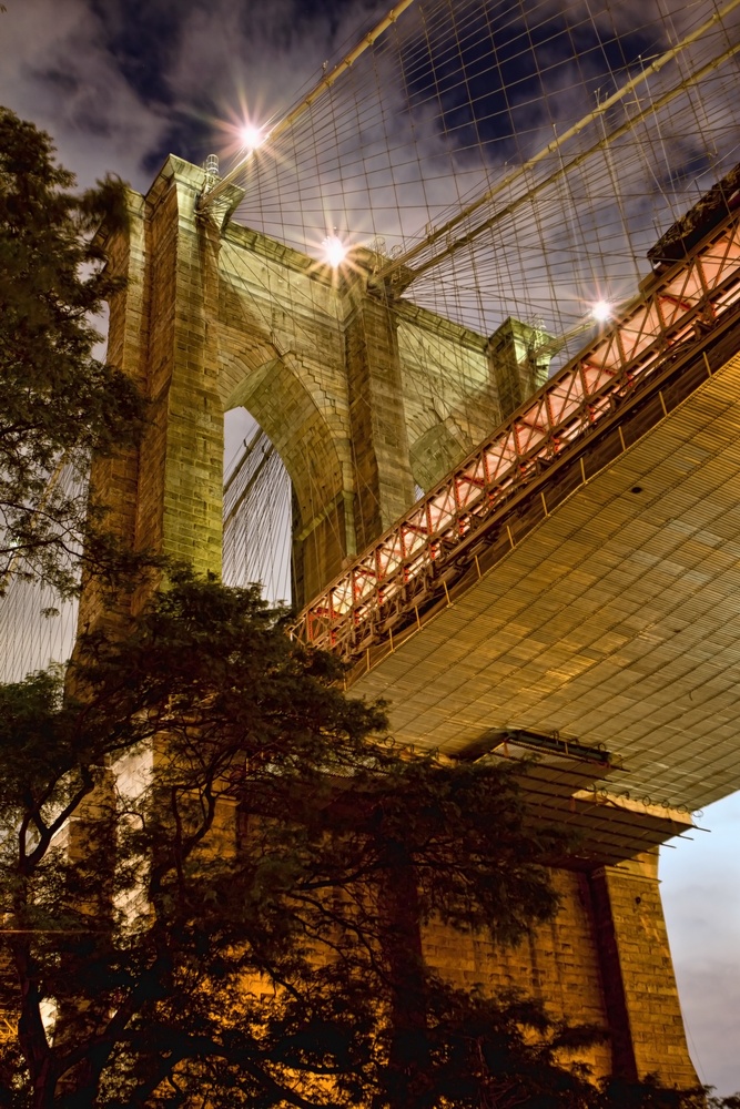 _MG_0342 Beneath The Brooklyn Bridge At Night.jpg