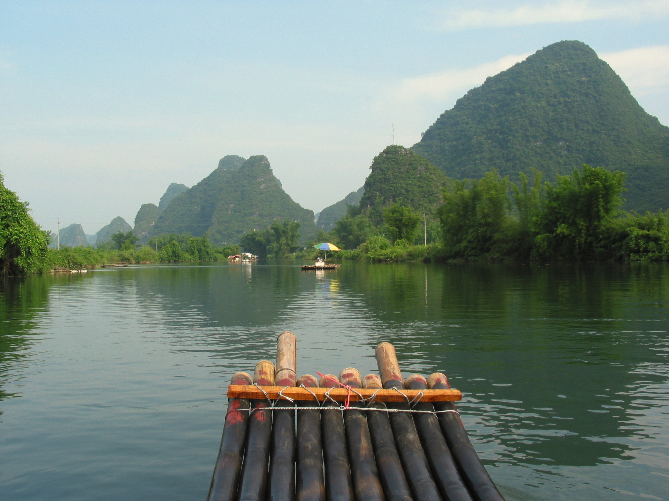 Rafting the Yu Long River