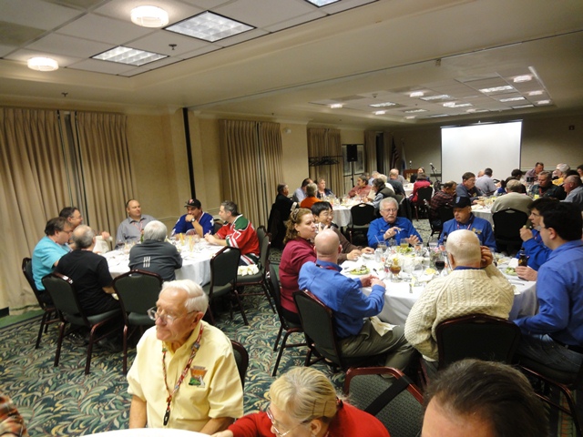 NE N-Trak Winterfest convention banquet