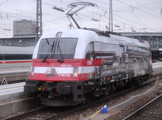 Austrian beauty under gray skies