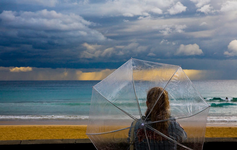 Approaching storm at Manly, Sydney, Australia