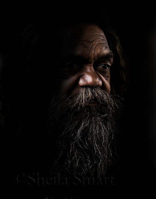 Cedric, aboriginal busker 27 08 08