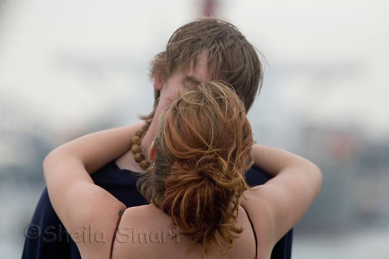 Lovers on Manly ferry