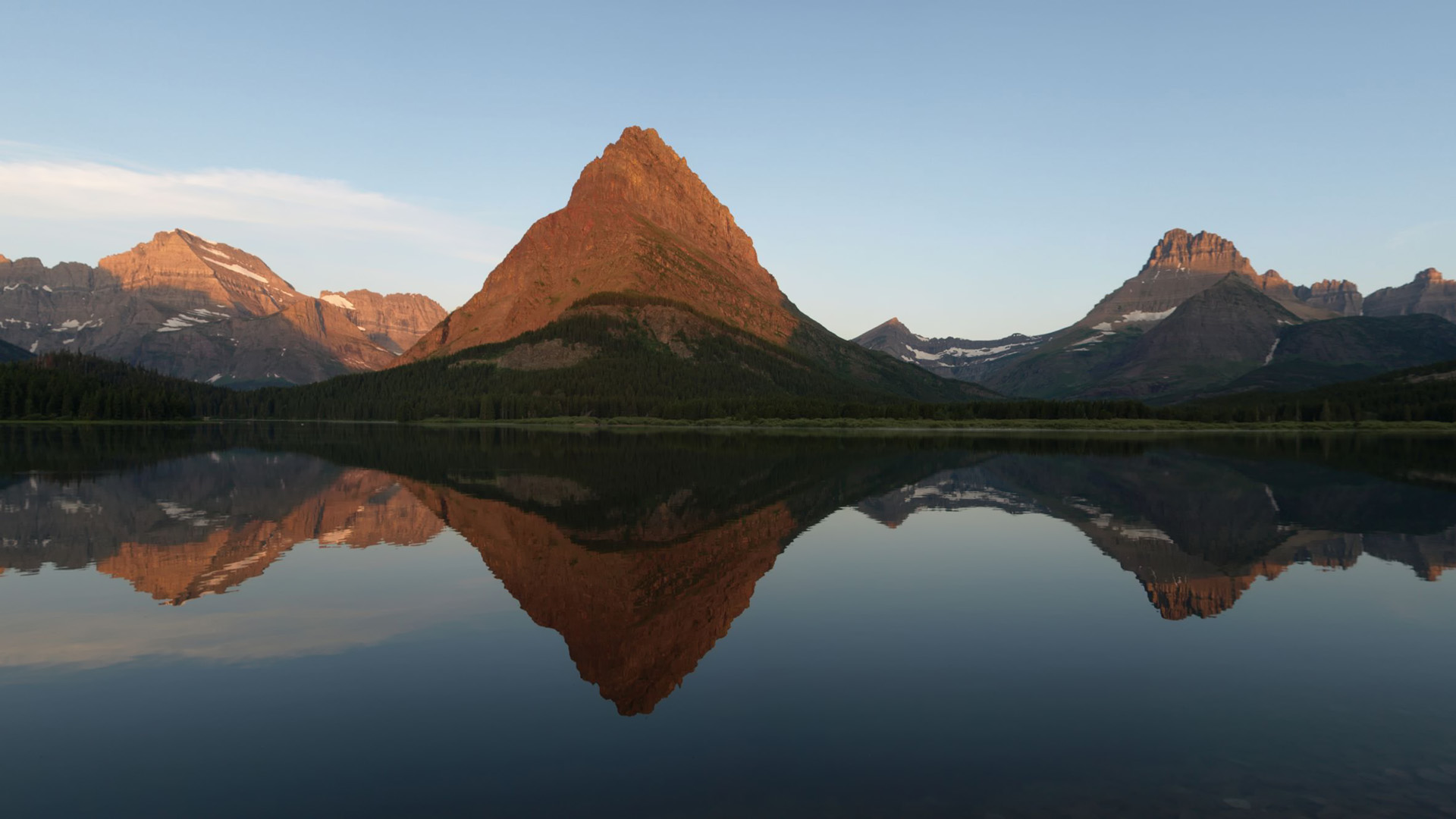Sunrise, Many Glaciers