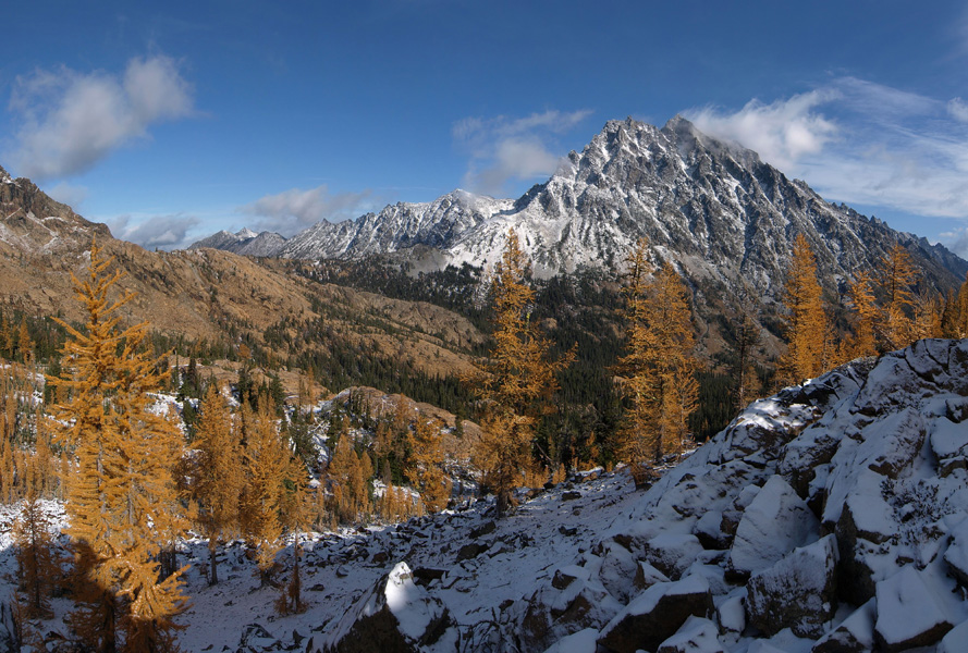 Mt Stuart and Headlight Basin