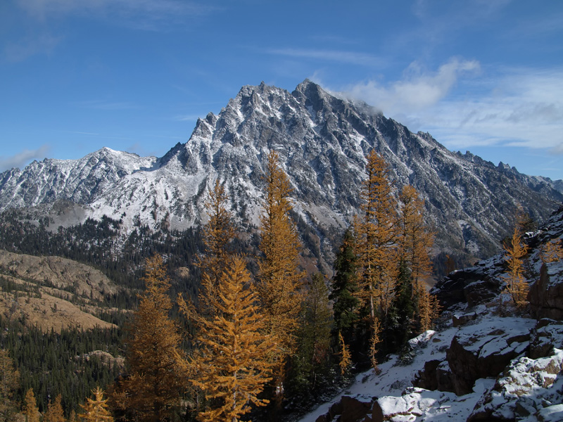 Mt Stuart from Ingalls Pass