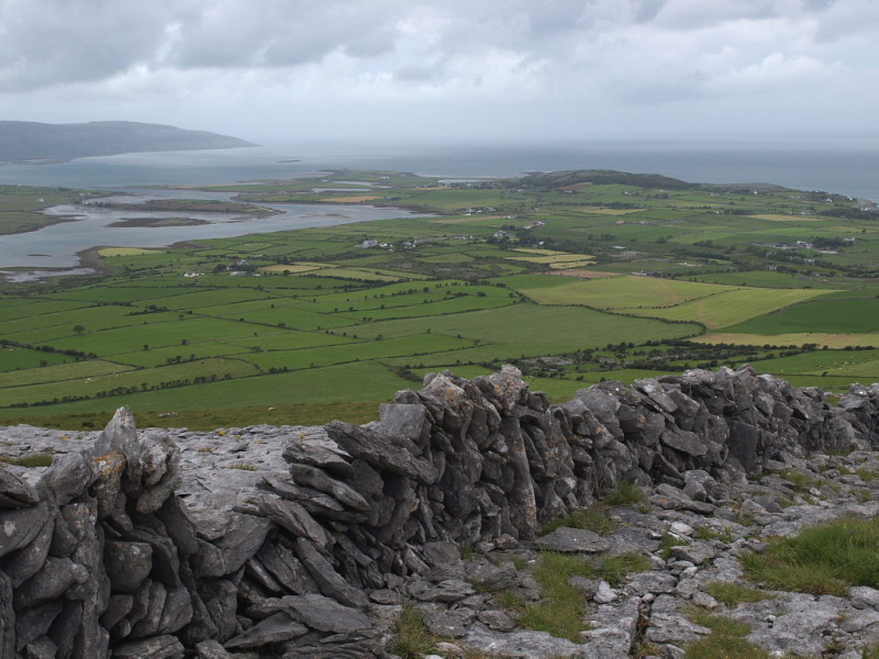Finavarra Peninsula from Abbey Hill