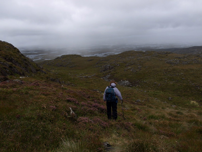 Hiking on Errisbeg hill