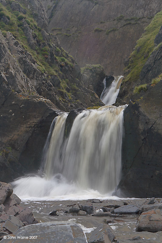 Waterfall Near Hartland Quay