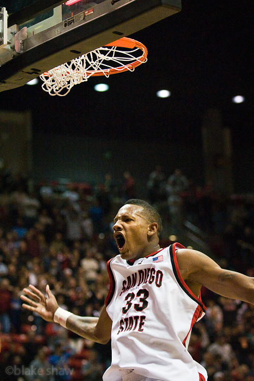 Billy White: Slam Dunk, Game Over, SDSU Wins