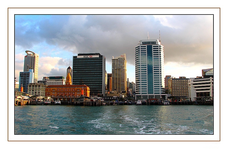 Late Afternoon Downtown Auckland