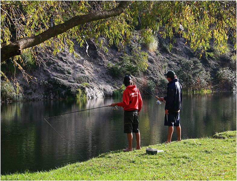 Afternoon fishing.