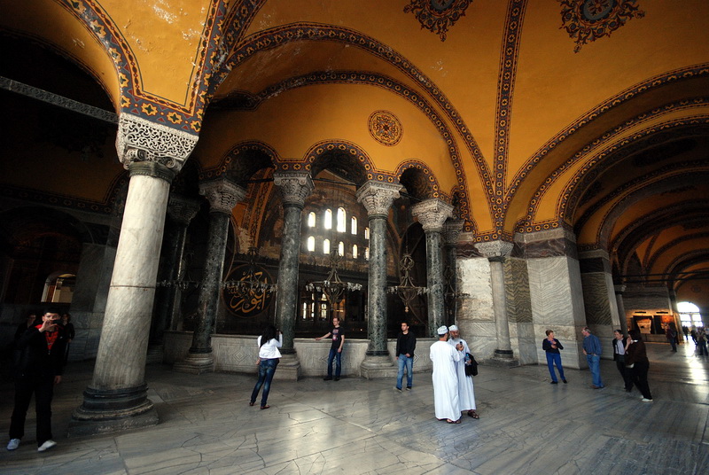 Hagia Sophia - Visitors