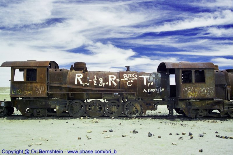 The Train Cemetery ,Uyuni , Bolivia , 2001