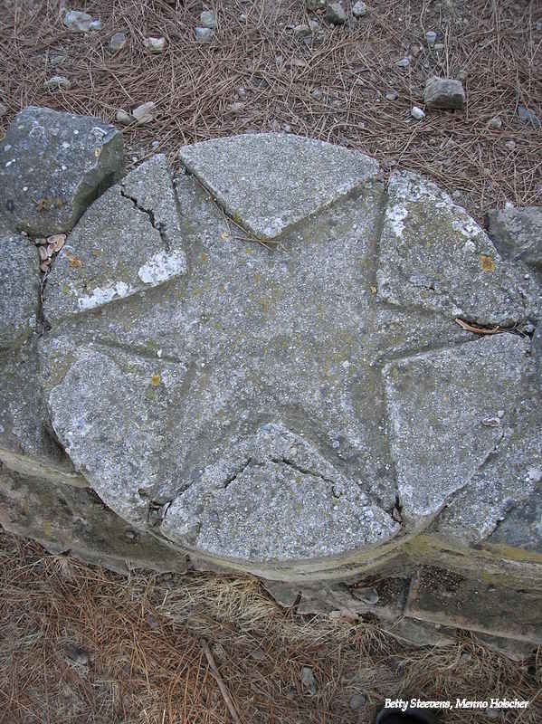 Aleria, bouwwijze romeinse zuil