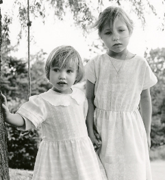 Sisters under Willow Tree