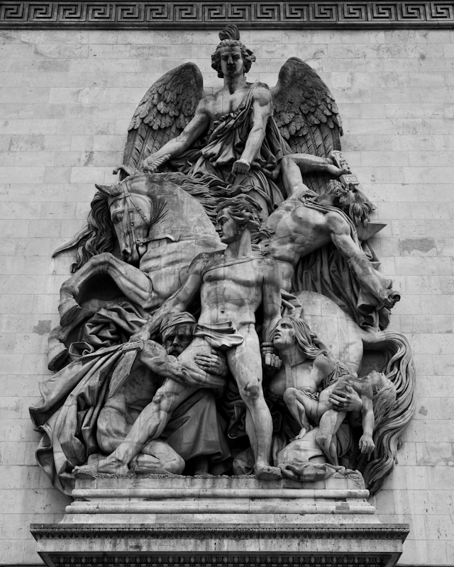 Arc de Triomphe, Paris, France