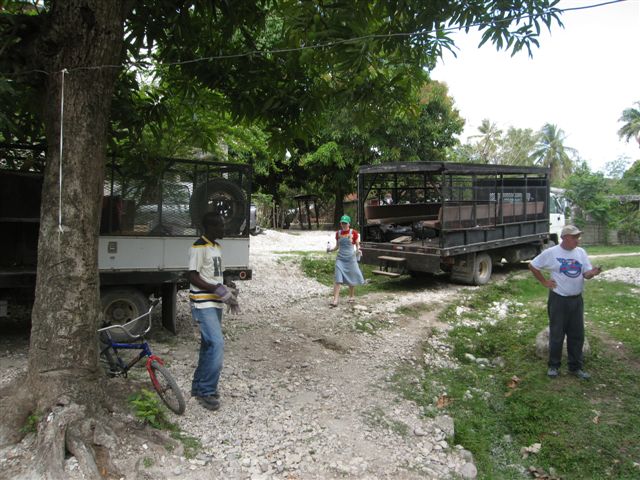 the transport truck
