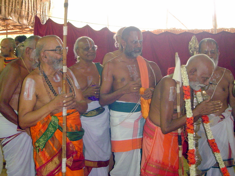 MaryAdai for EmperumAnAr jeeyar and thirukkurungudi jeeyar.JPG