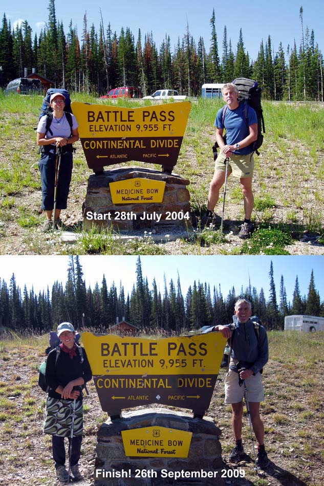 Battle Pass near the Colorado/Wyoming border