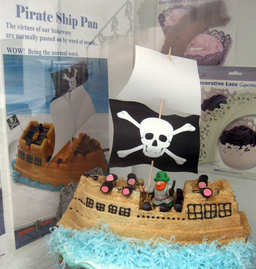 Pirate cake in pirate country