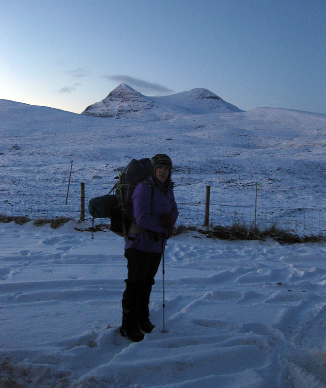 Dec 10 We leave to camp on Cul Mor