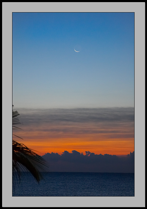 Just before sunrise