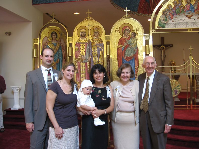 Ryan's Baptism - September 2007