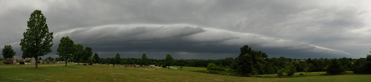 Morning Gust Front Panorama