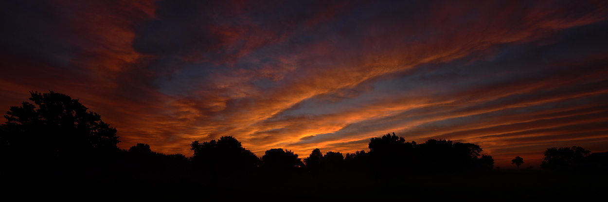 Morning Sunrise Panorama