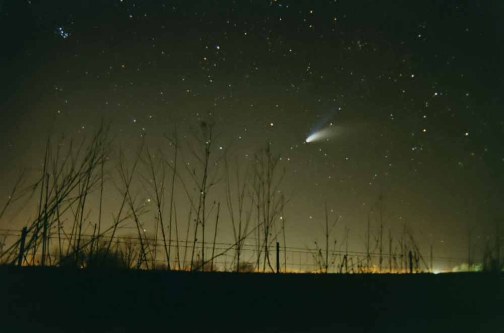 Hale Bopp from Albany, Missouri