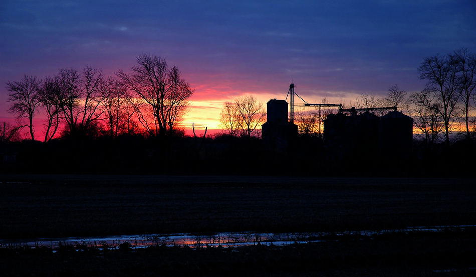 Sunrise looking East