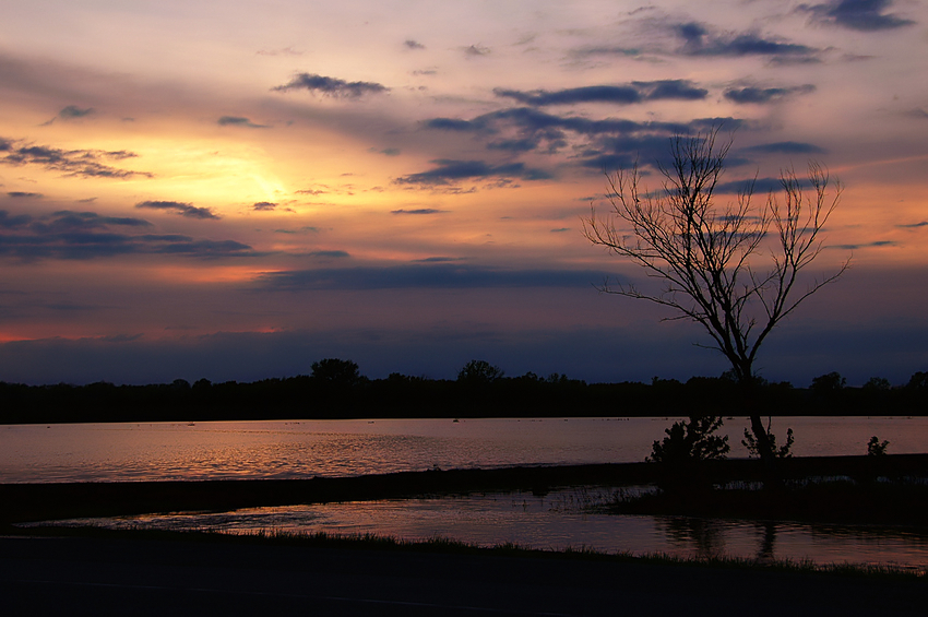 Flood of 2007 Sunset