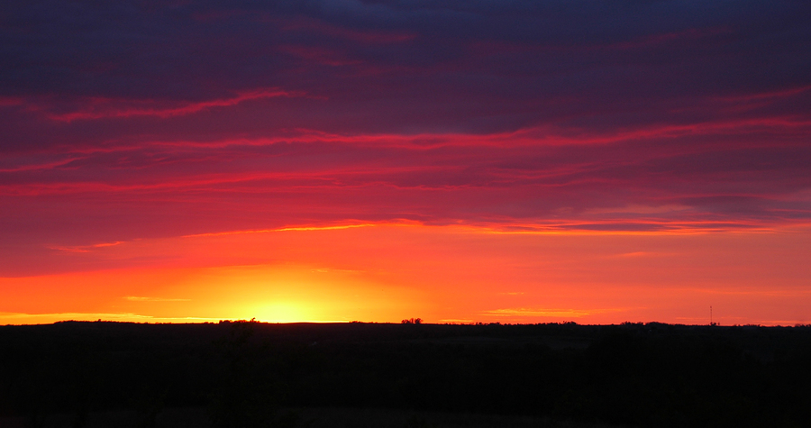 Sunset Looking Northwest