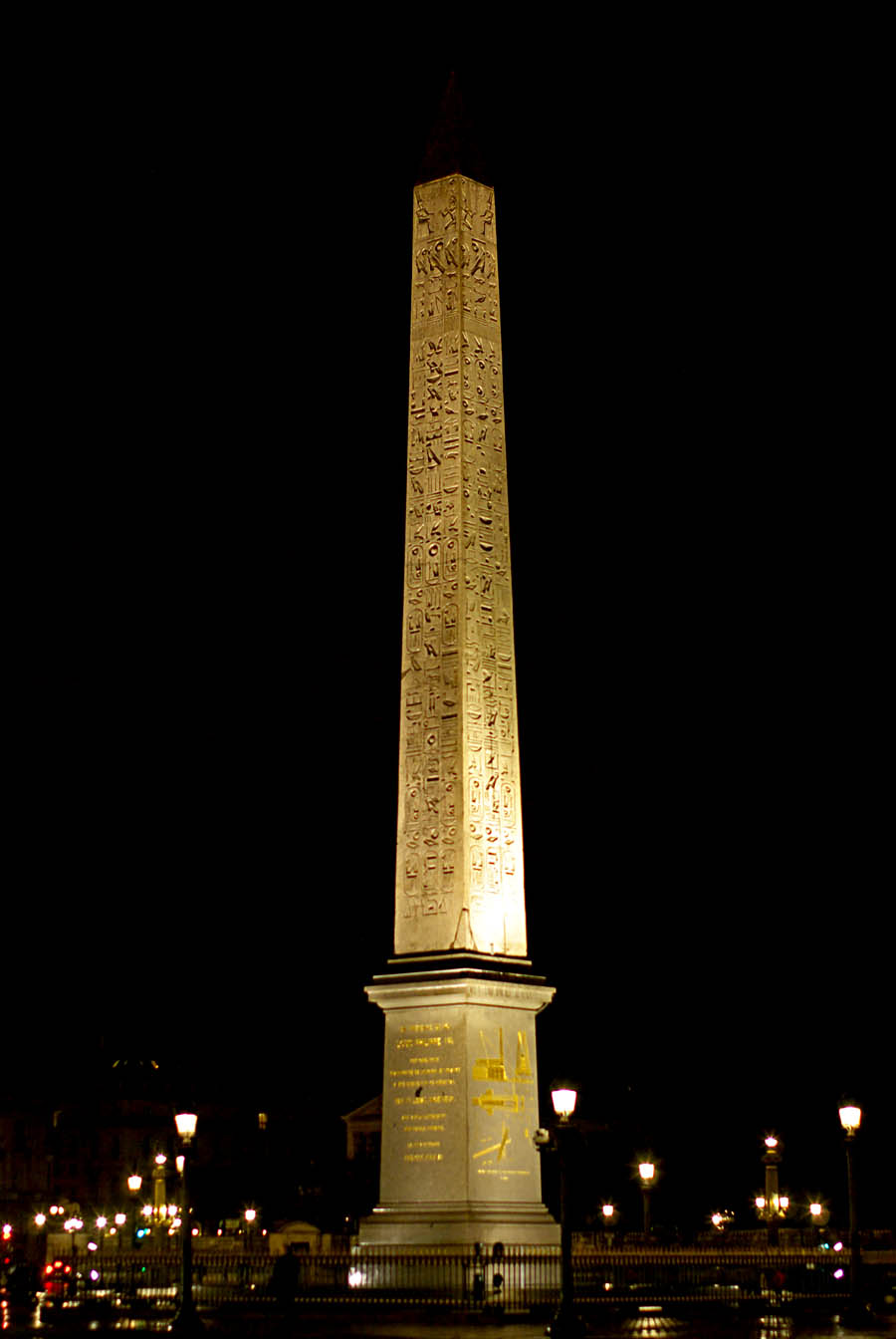 Obelisk at the Place de la Concorde
