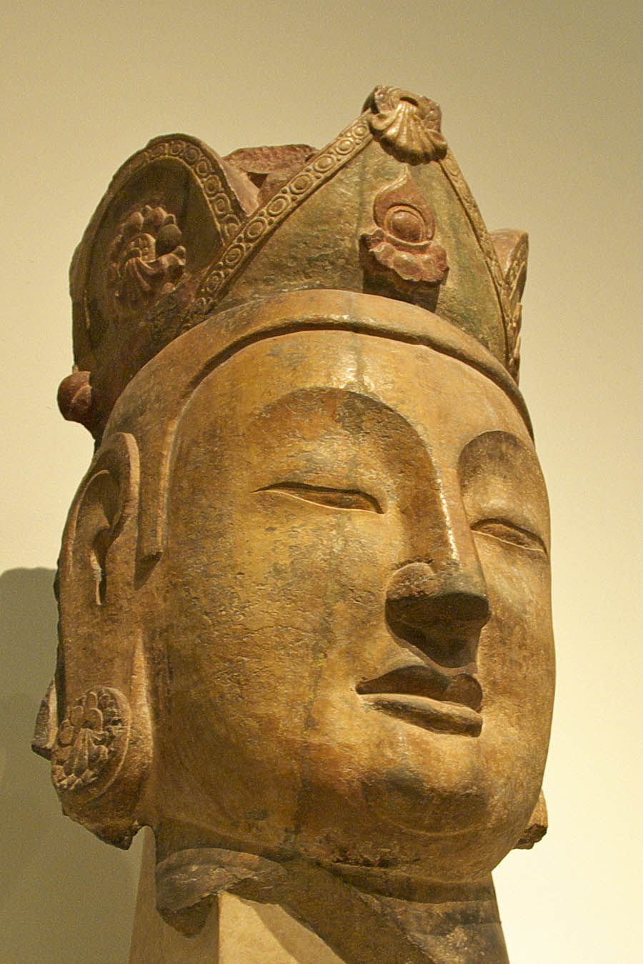 Head of a Bodhisattva