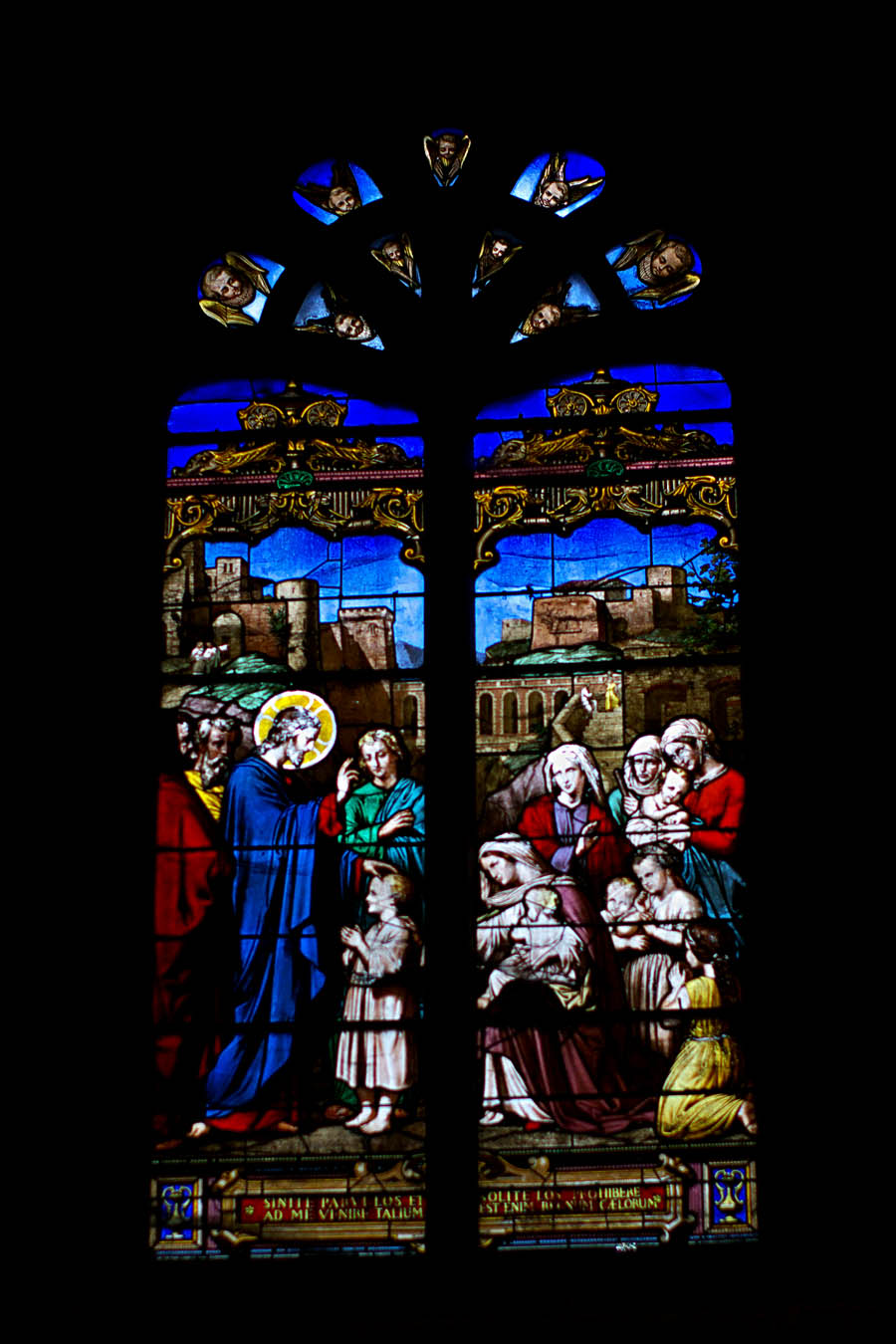 Stain glass (Church of St. Denis)