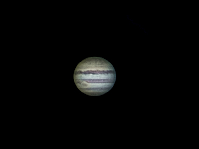 Jupiter, showing the Great Red Spot - 7/8 August 2009