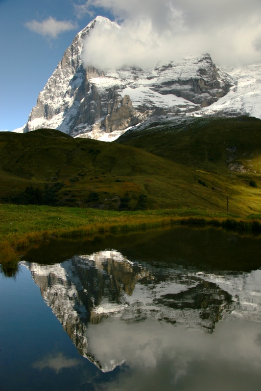 Eiger reflected